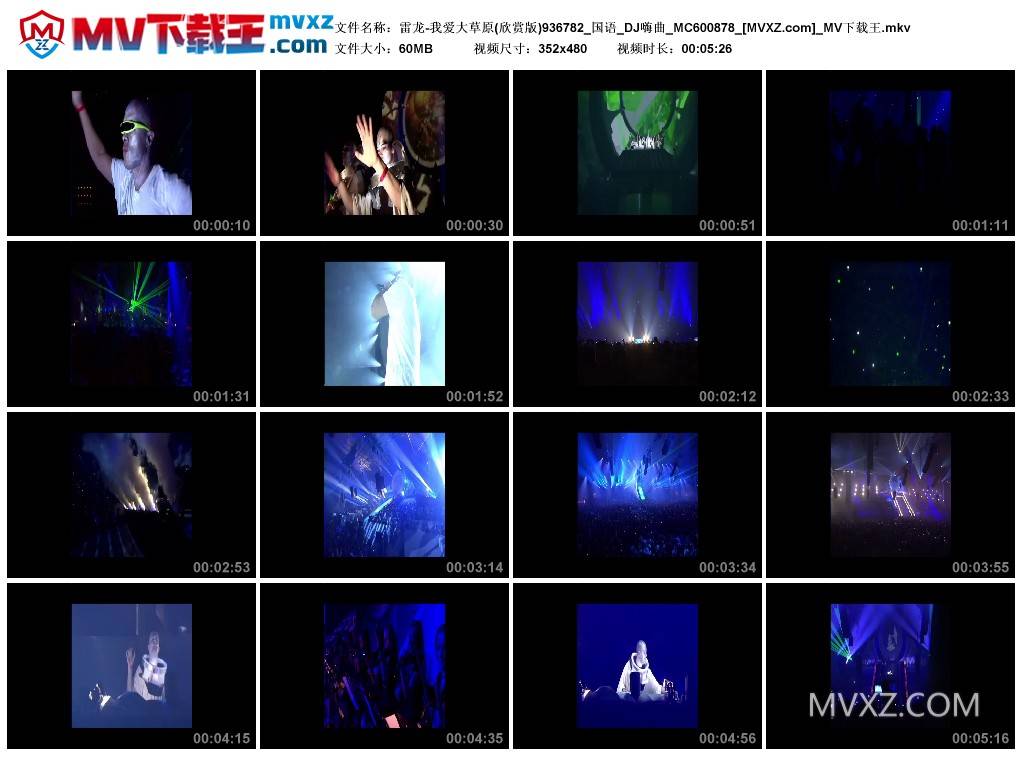 雷龙-我爱大草原(欣赏版)936782_国语_DJ嗨曲_MC600878